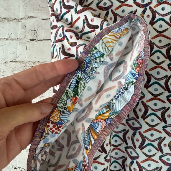 Robert Graham 3XL Emilio Boomerang Classic Fit Short Sleeve Button Down Shirt 3X - Picture 3 of 11